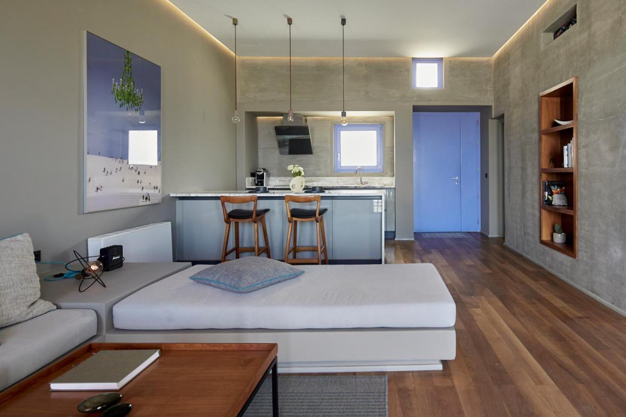 My Santorini Villa, Pyrgos Luxury Экстерьер фото