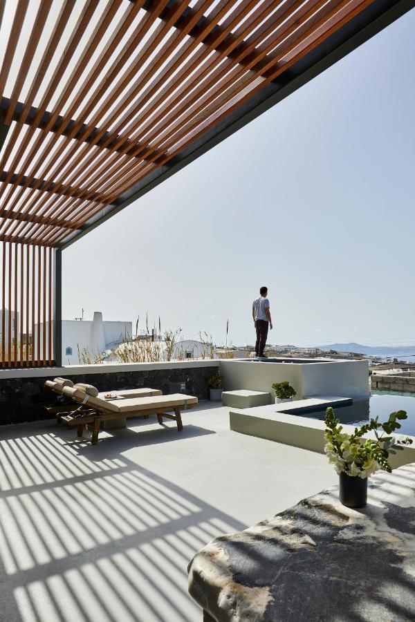 My Santorini Villa, Pyrgos Luxury Экстерьер фото