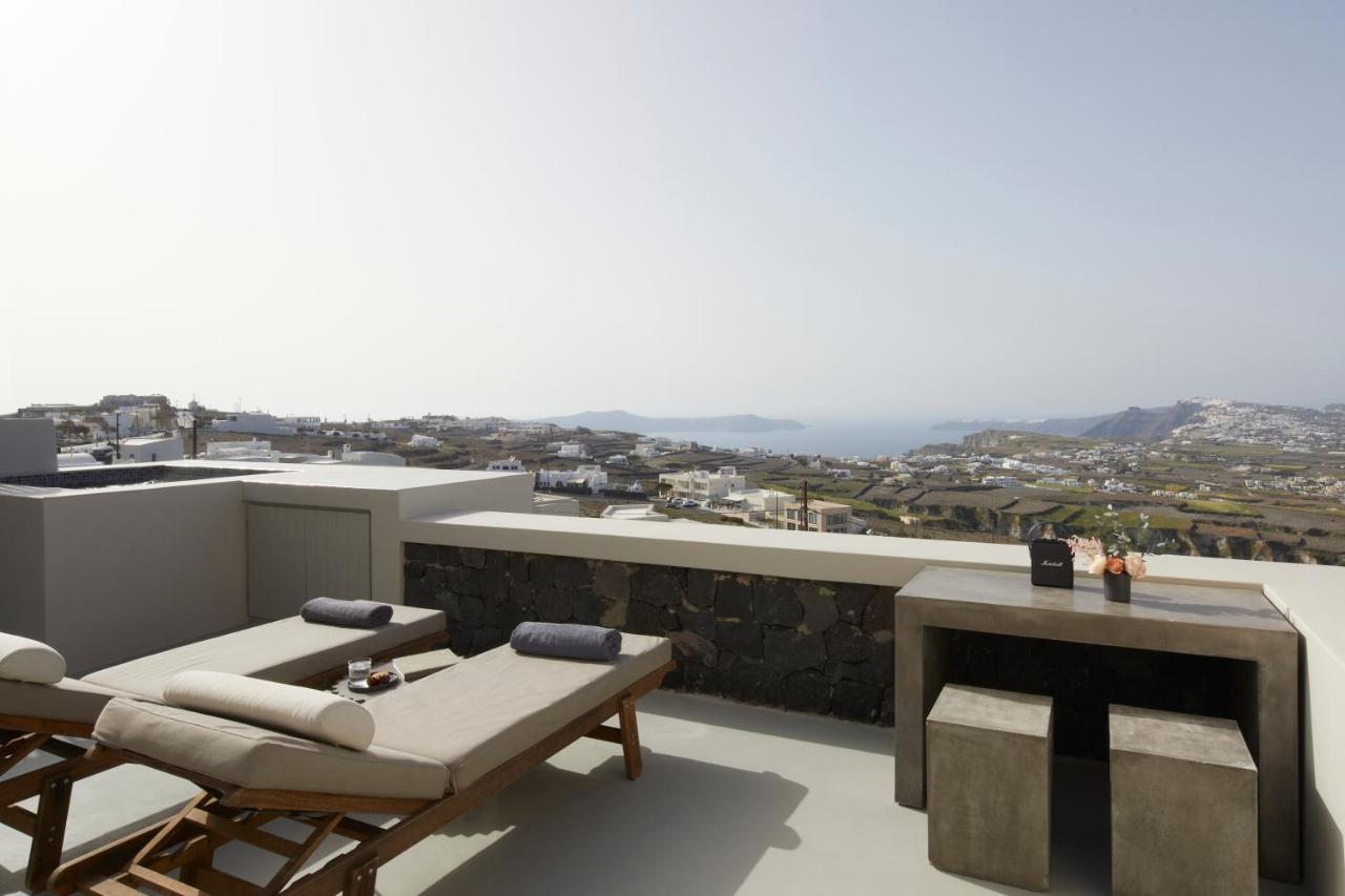My Santorini Villa, Pyrgos Luxury Экстерьер фото