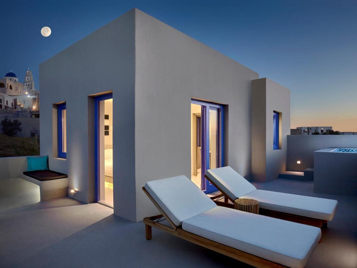 My Santorini Villa, Pyrgos Luxury Экстерьер фото